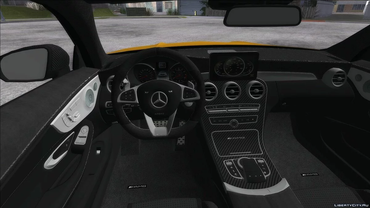 Mercedes-Benz W205 Coupe Brabus 650 / GTA San Andreas