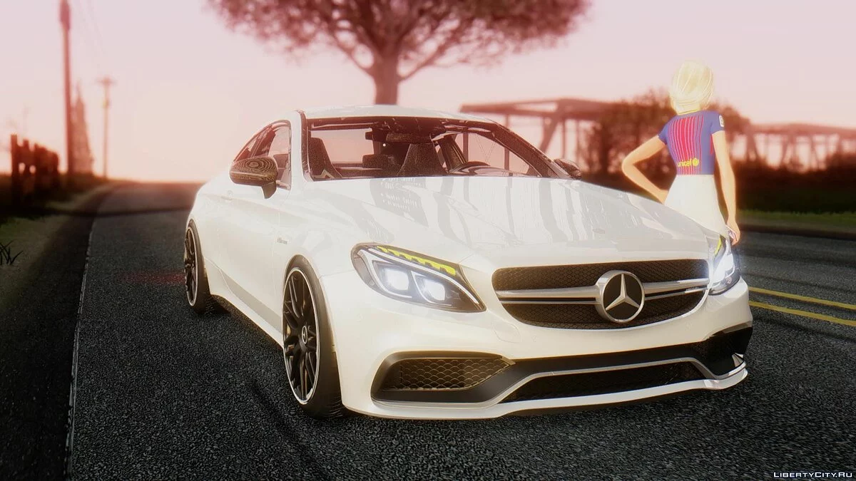 Mercedes-Benz C63 AMG Coupe / GTA San Andreas