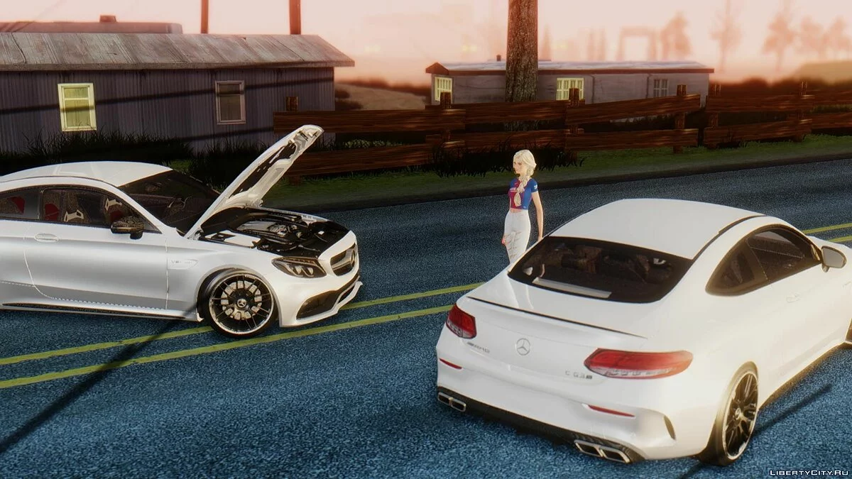Mercedes-Benz C63 AMG Coupe / GTA San Andreas