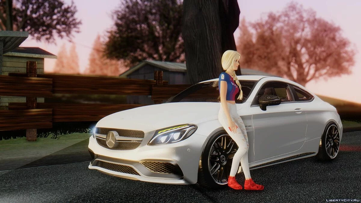 Mercedes-Benz C63 AMG Coupe / GTA San Andreas