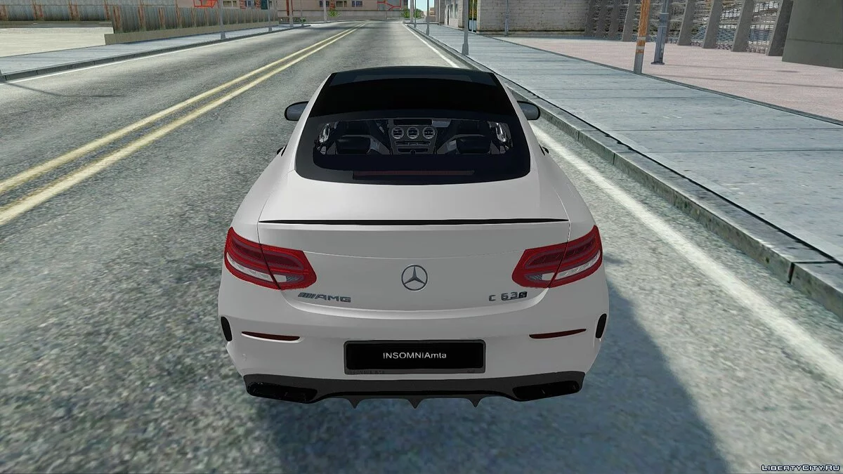 Mercedes-Benz C63S Coupe W205 / GTA San Andreas