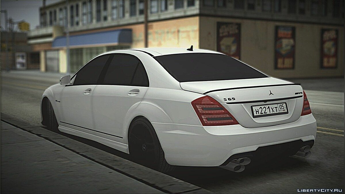 Скачать Mercedes-Benz S65 AMG W221 для GTA San Andreas