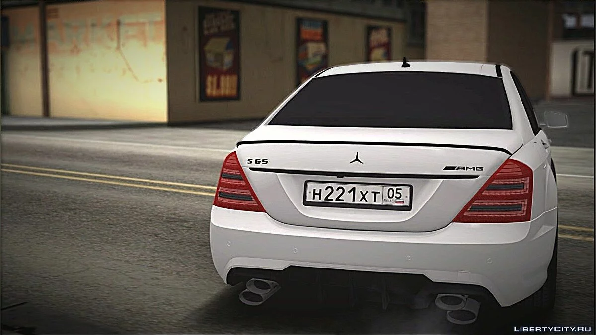 Mercedes-Benz S65 AMG W221 / GTA San Andreas