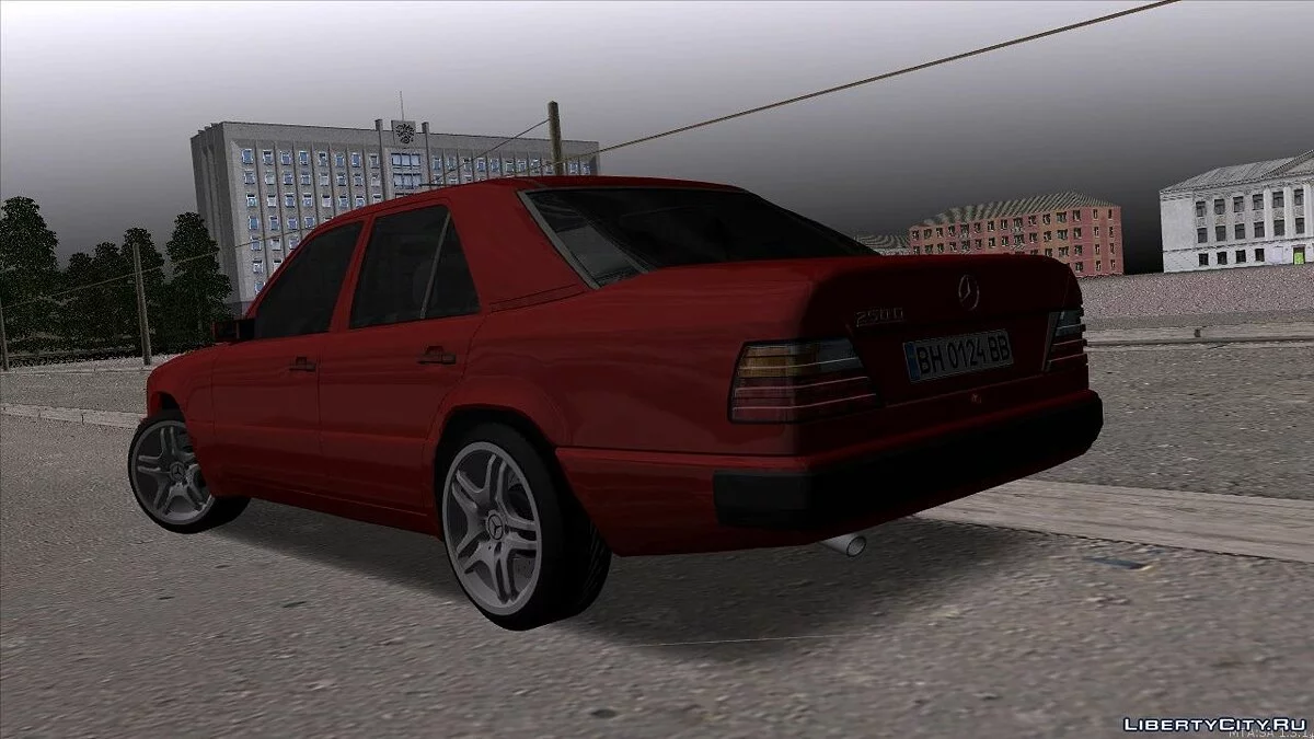 Mercedes-Benz W124 E500 / GTA San Andreas
