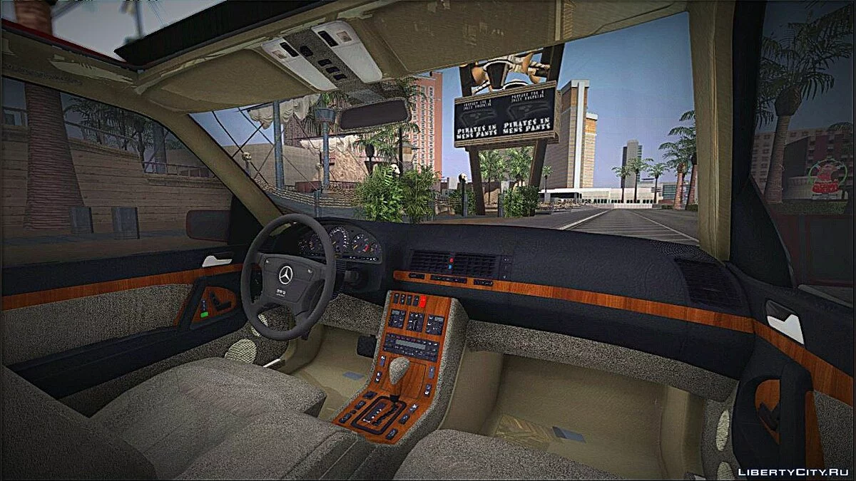 Mercedes-Benz W140 S600 Stock / GTA San Andreas