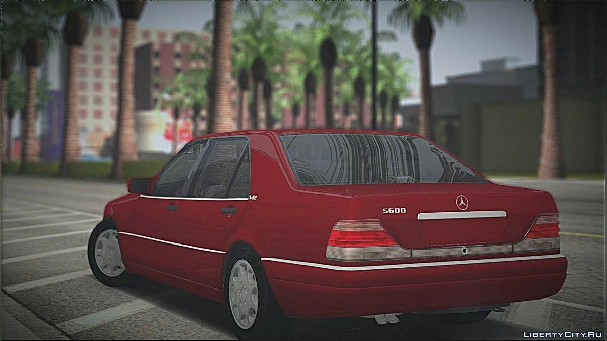 Mercedes-Benz W140 S600 Stock / GTA San Andreas