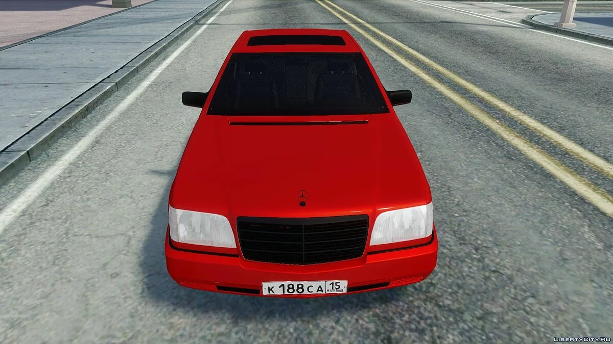 Mercedes-Benz W140 S600 / GTA San Andreas