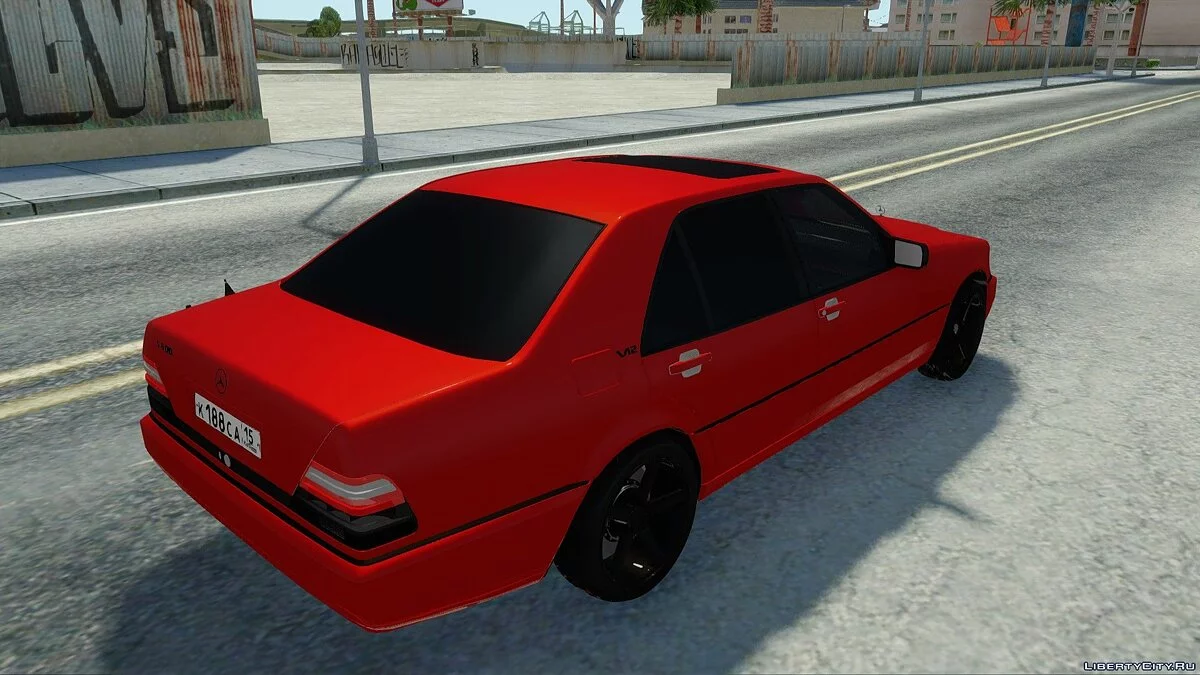 Mercedes-Benz W140 S600 / GTA San Andreas