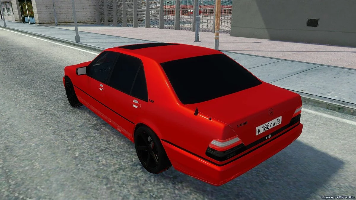 Mercedes-Benz W140 S600 / GTA San Andreas