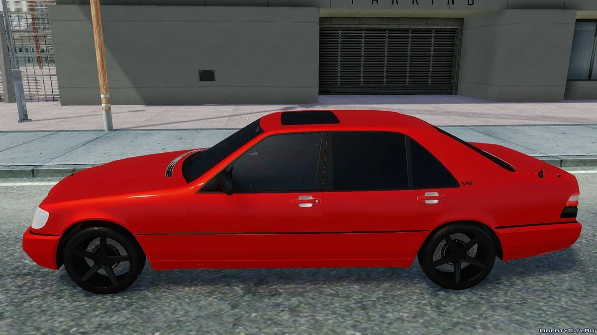 Mercedes-Benz W140 S600 / GTA San Andreas