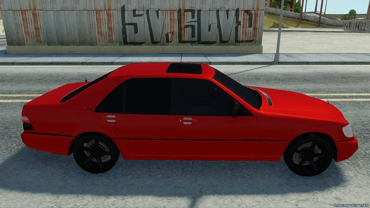 Mercedes-Benz W140 S600 / GTA San Andreas