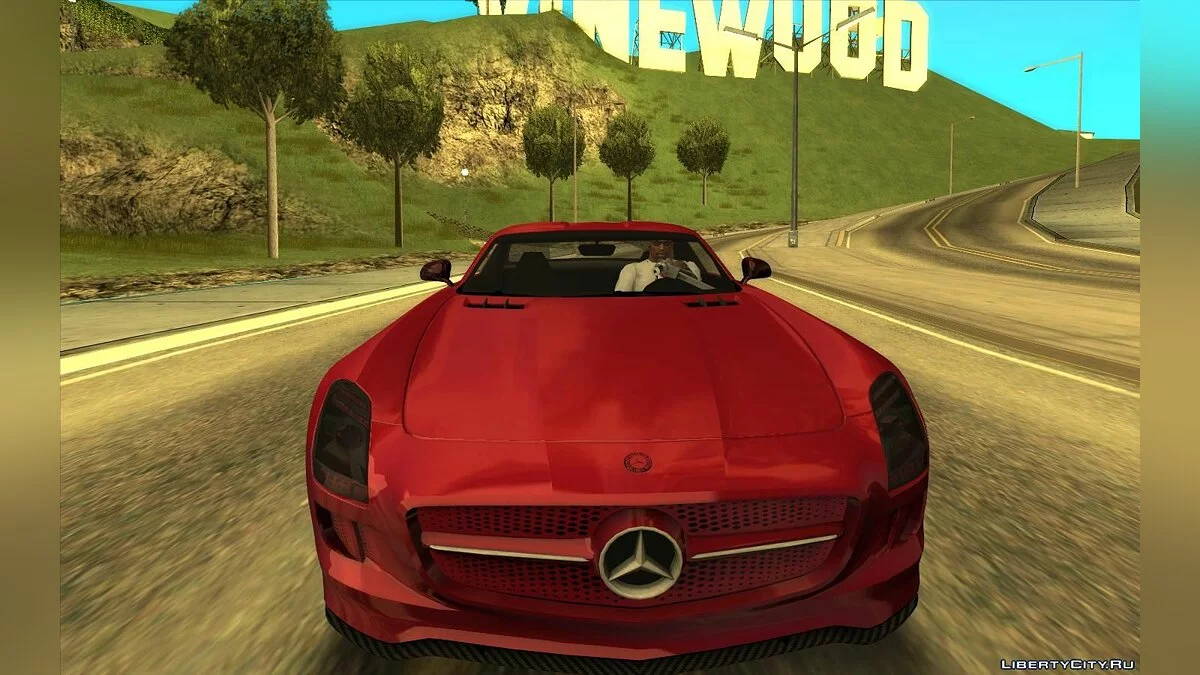 2013 Mercedes-Benz SLS AMG Electric Drive / GTA San Andreas