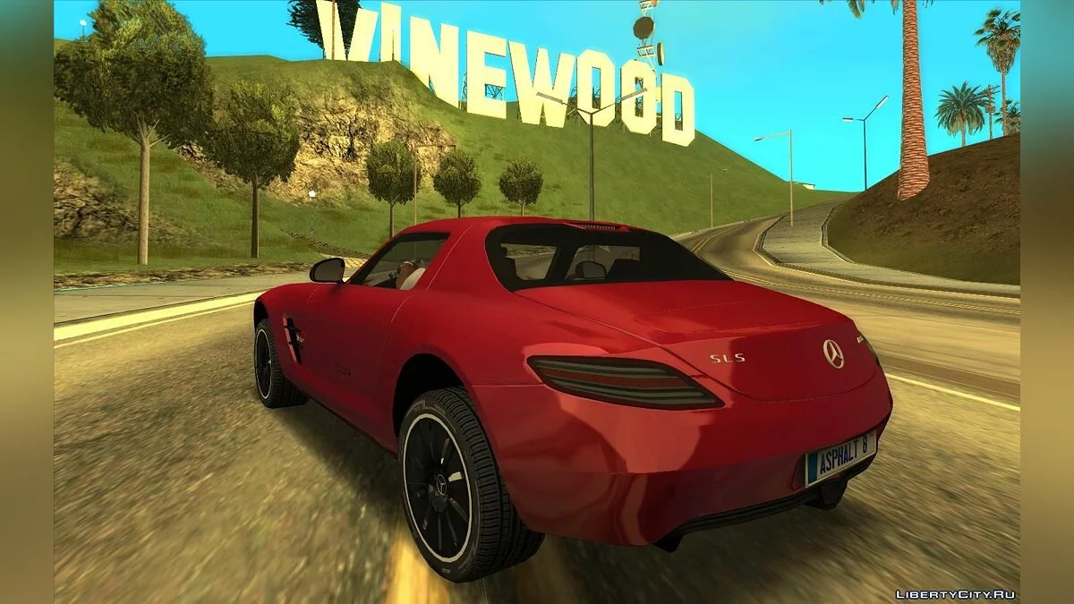 2013 Mercedes-Benz SLS AMG Electric Drive / GTA San Andreas