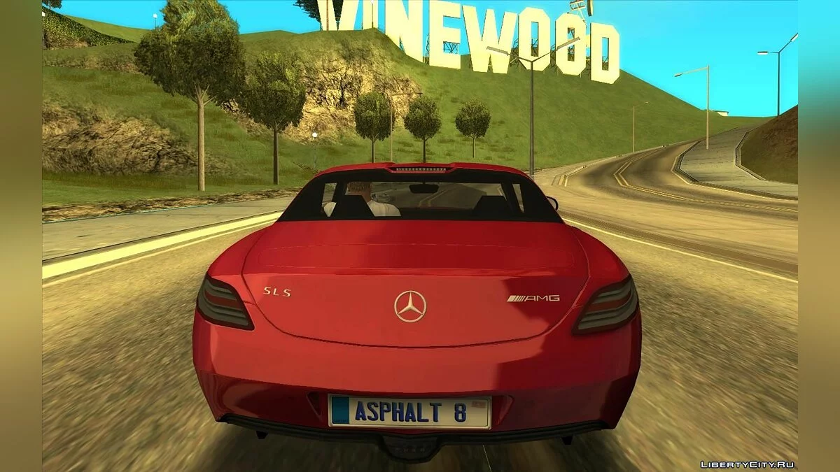2013 Mercedes-Benz SLS AMG Electric Drive / GTA San Andreas