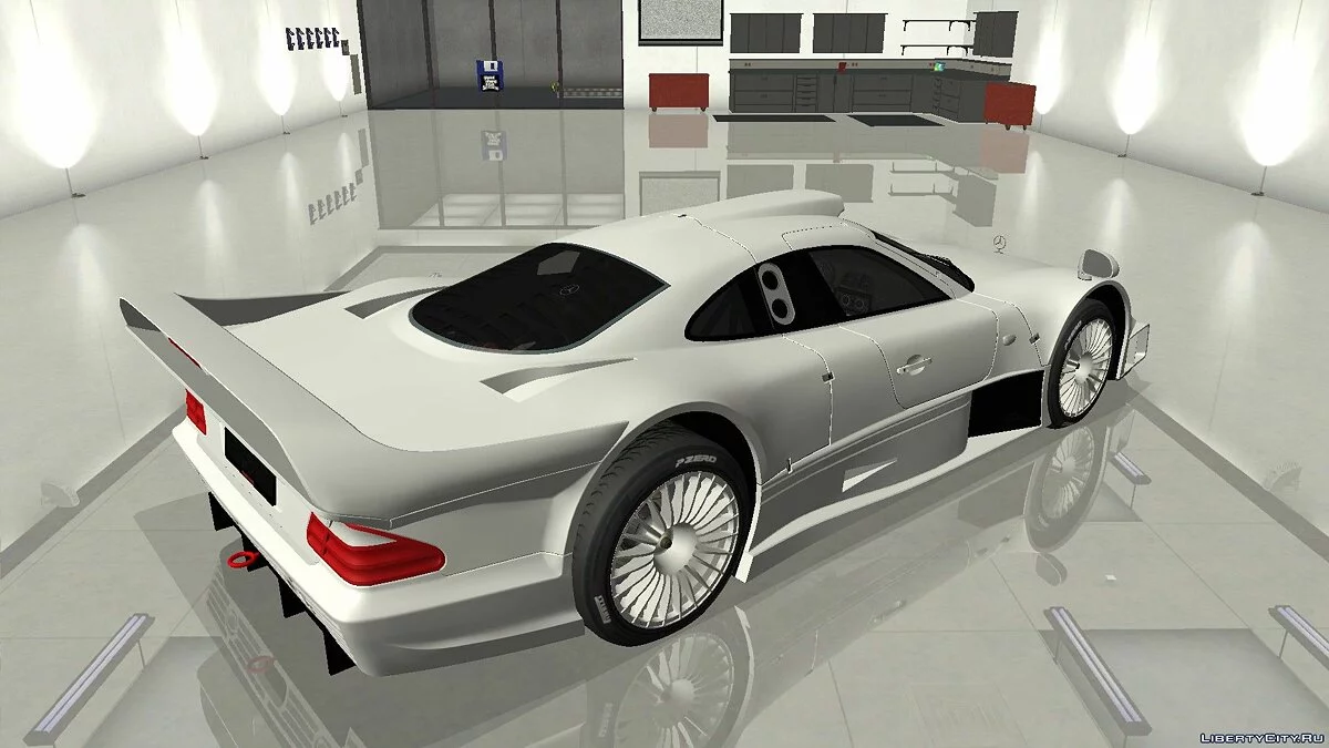 Mercedes-Benz CLK GTR / GTA San Andreas