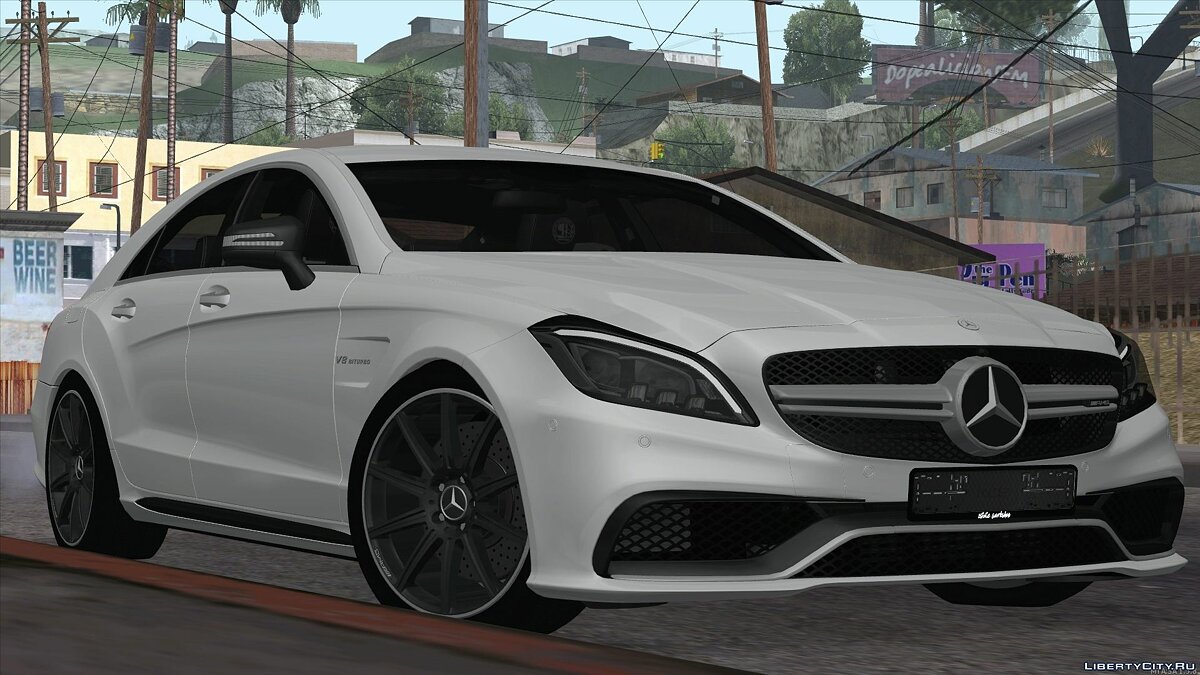 Скачать Mercedes-Benz CLS63 AMG W218 для GTA San Andreas