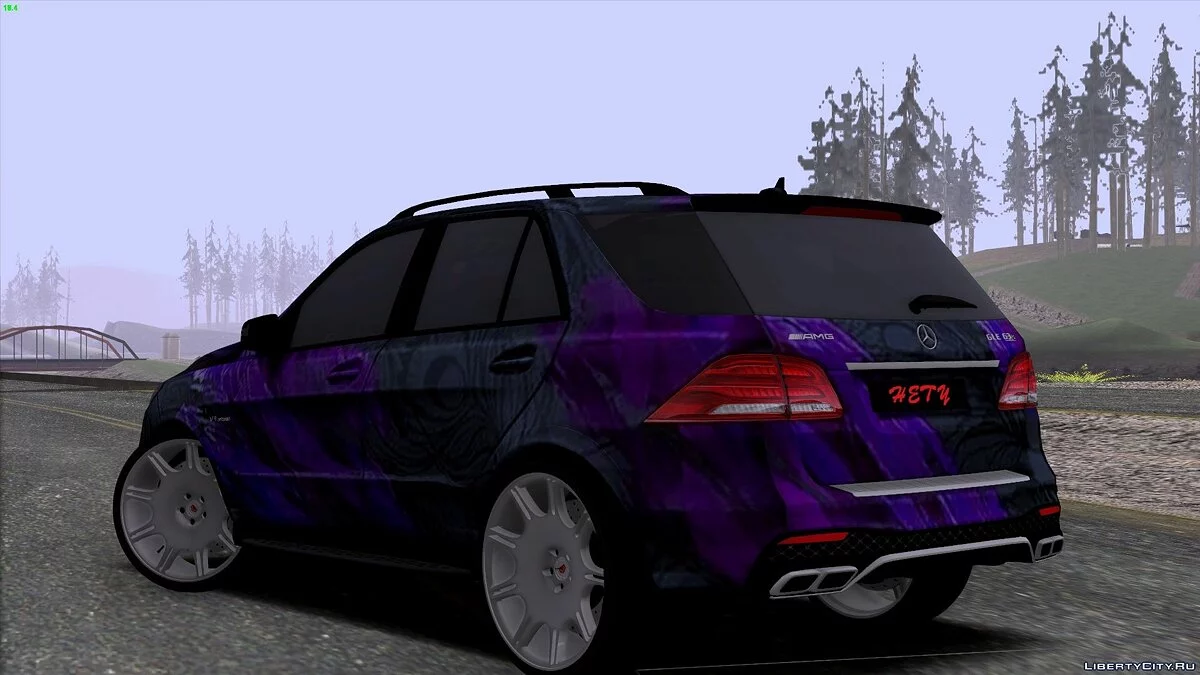 Mercedes-Benz GLE63 AMG / GTA San Andreas