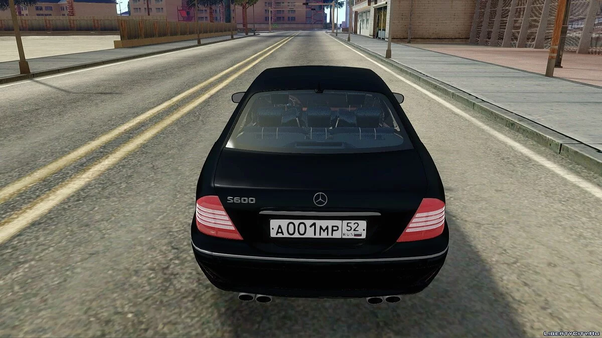 Mercedes-Benz S600 / GTA San Andreas