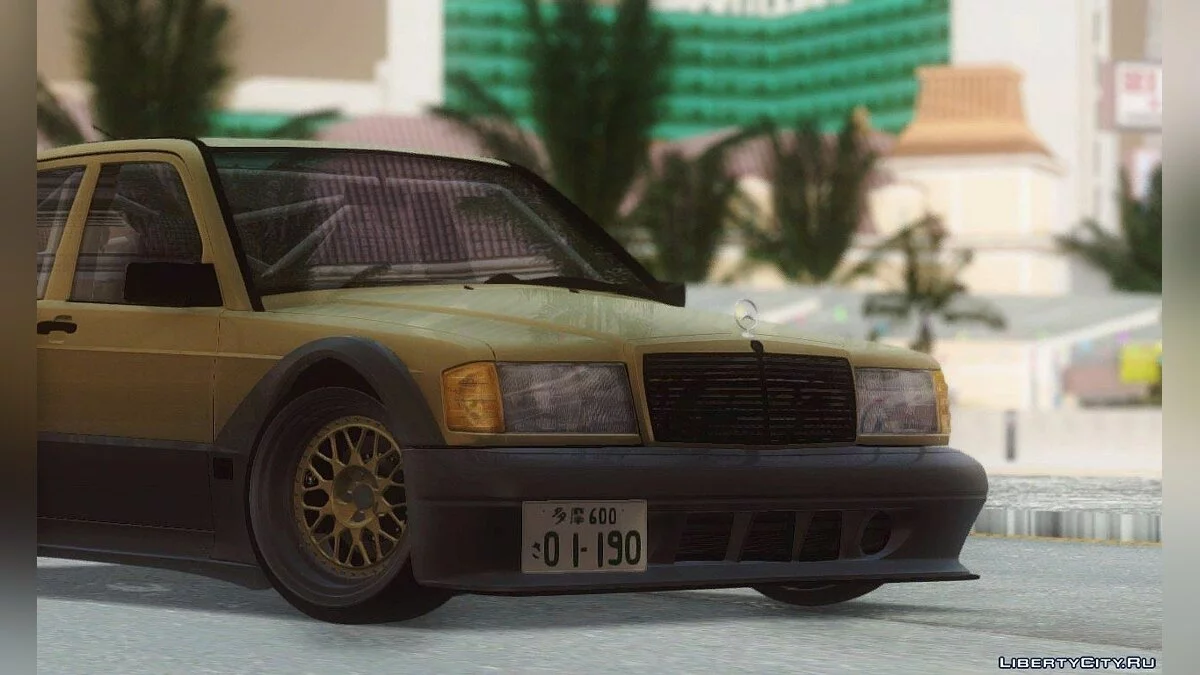 Mercedes-Benz 190E EVO II Japan Style / GTA San Andreas