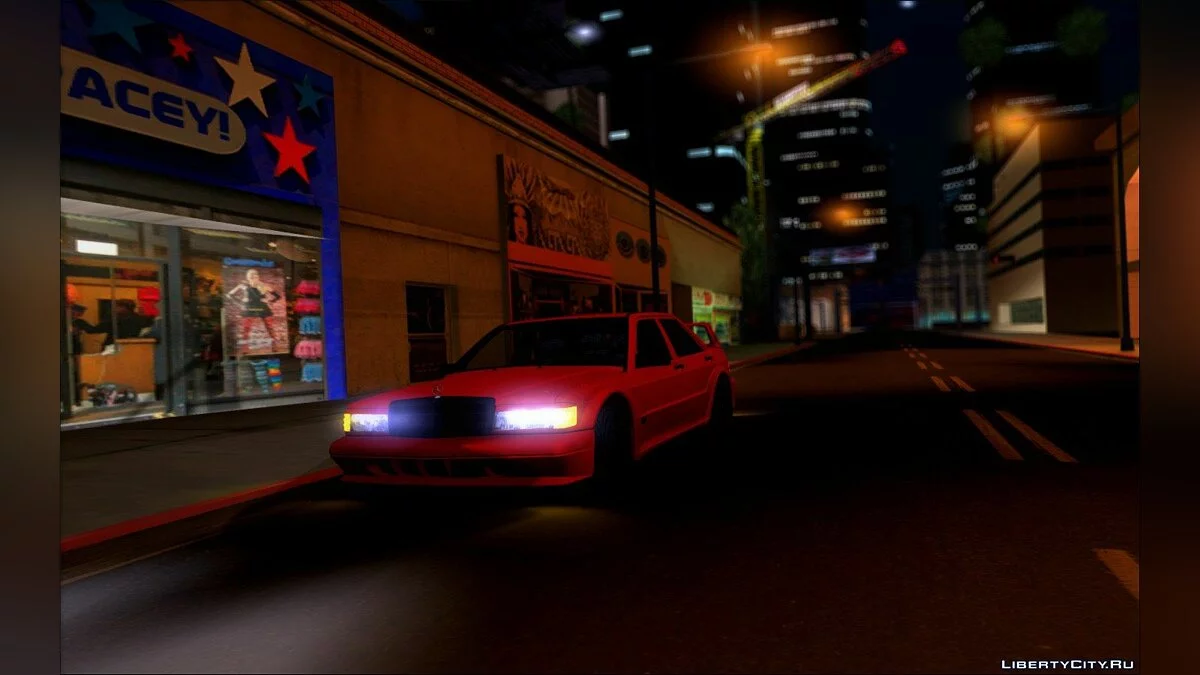 Mercedes-Benz 190E (W201) / GTA San Andreas