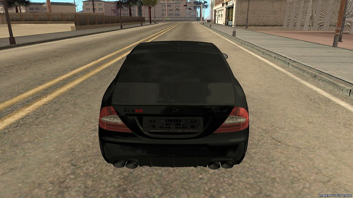 Скачать Mercedes-Benz CLS 63 для GTA San Andreas