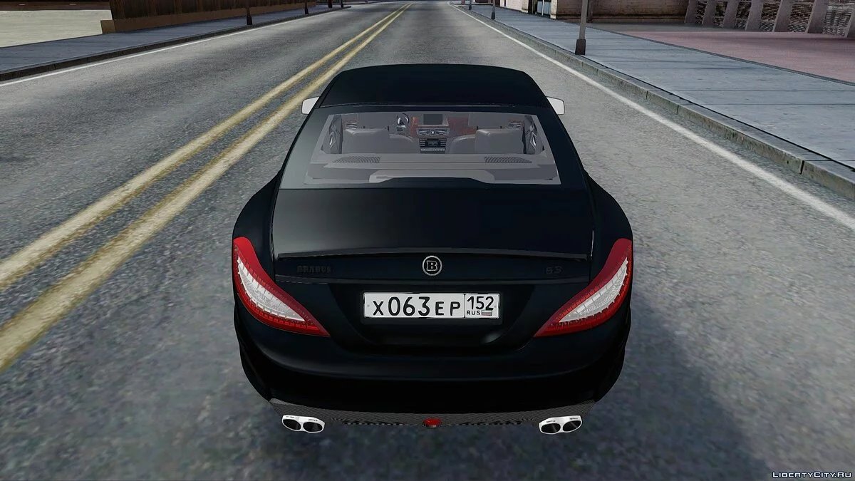 Mercedes-Benz CLS63 Brabus 2016 / GTA San Andreas