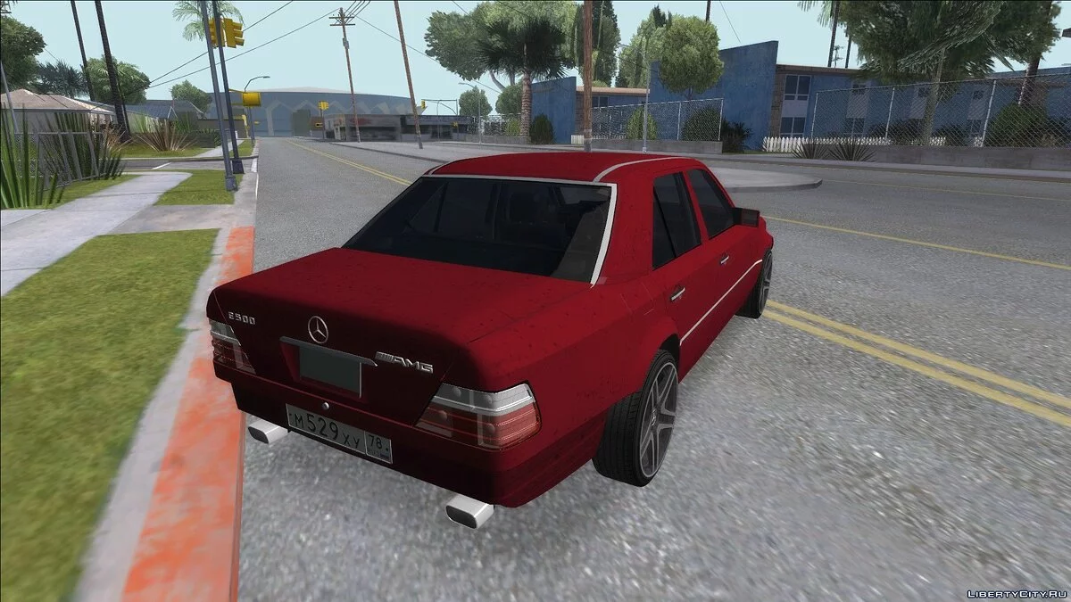 Mercedes-Benz E500 W124 / GTA San Andreas