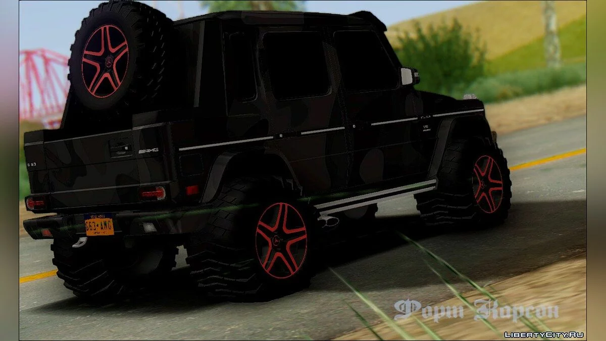 Mercedes-Benz G63 Off-Road / GTA San Andreas