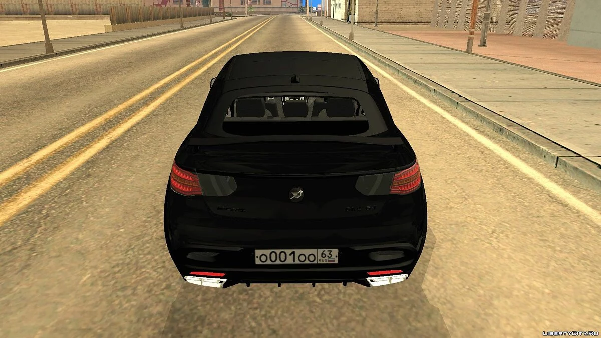 Mercedes-Benz GLE 63 Hamann / GTA San Andreas