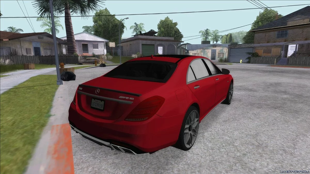 Mercedes-Benz S-class W222 2018 / GTA San Andreas