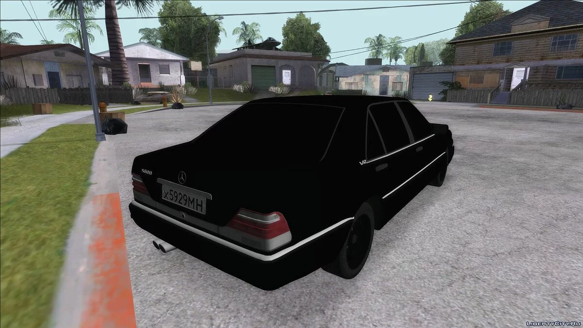 Mercedes-Benz S600 W140 90s / GTA San Andreas