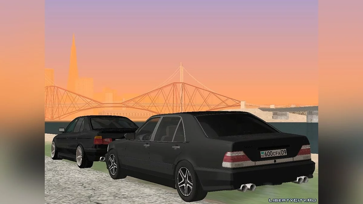 Mercedes-Benz S600 W140 / GTA San Andreas