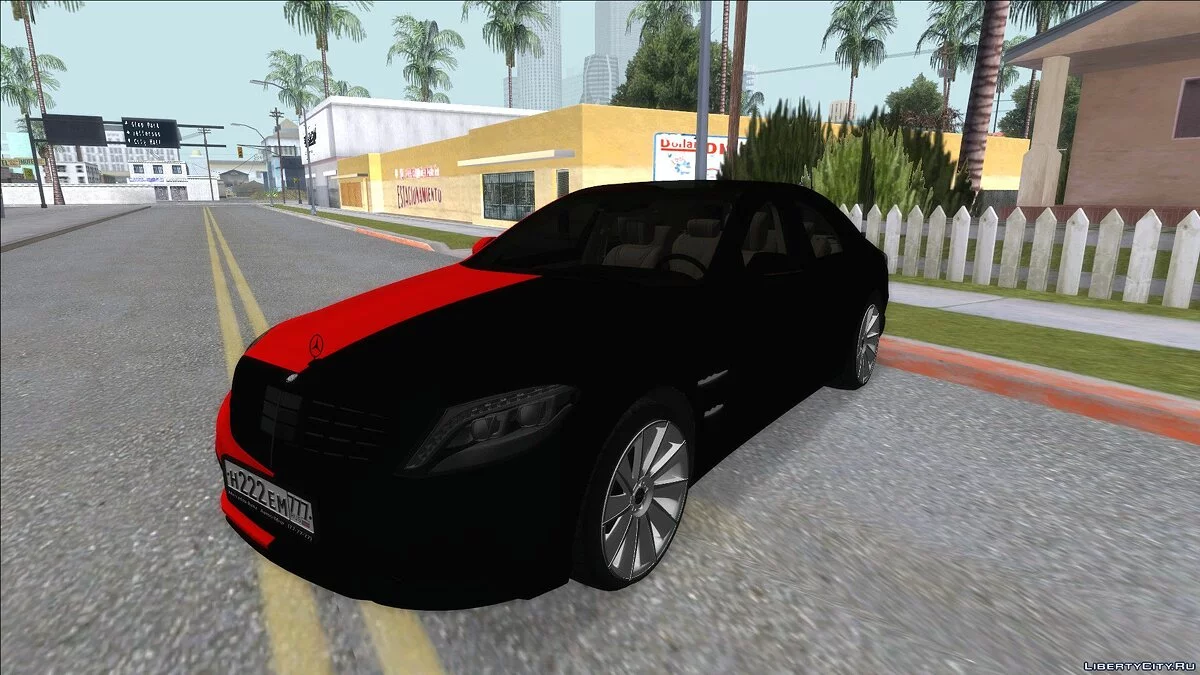 Mercedes-Benz W222 / GTA San Andreas