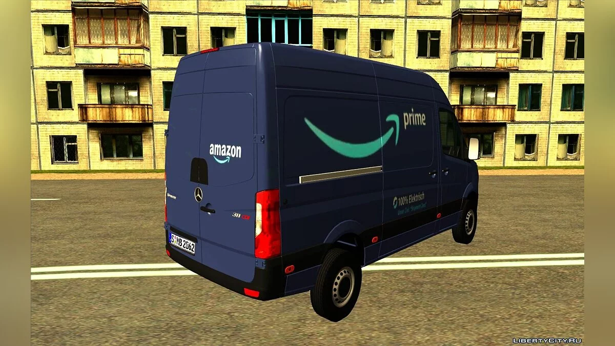 2020 Mercedes-Benz Sprinter Amazon Delivery / GTA San Andreas