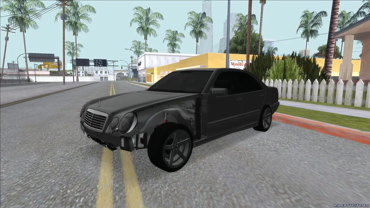 Mercedes-Benz E55 Побитый / GTA San Andreas