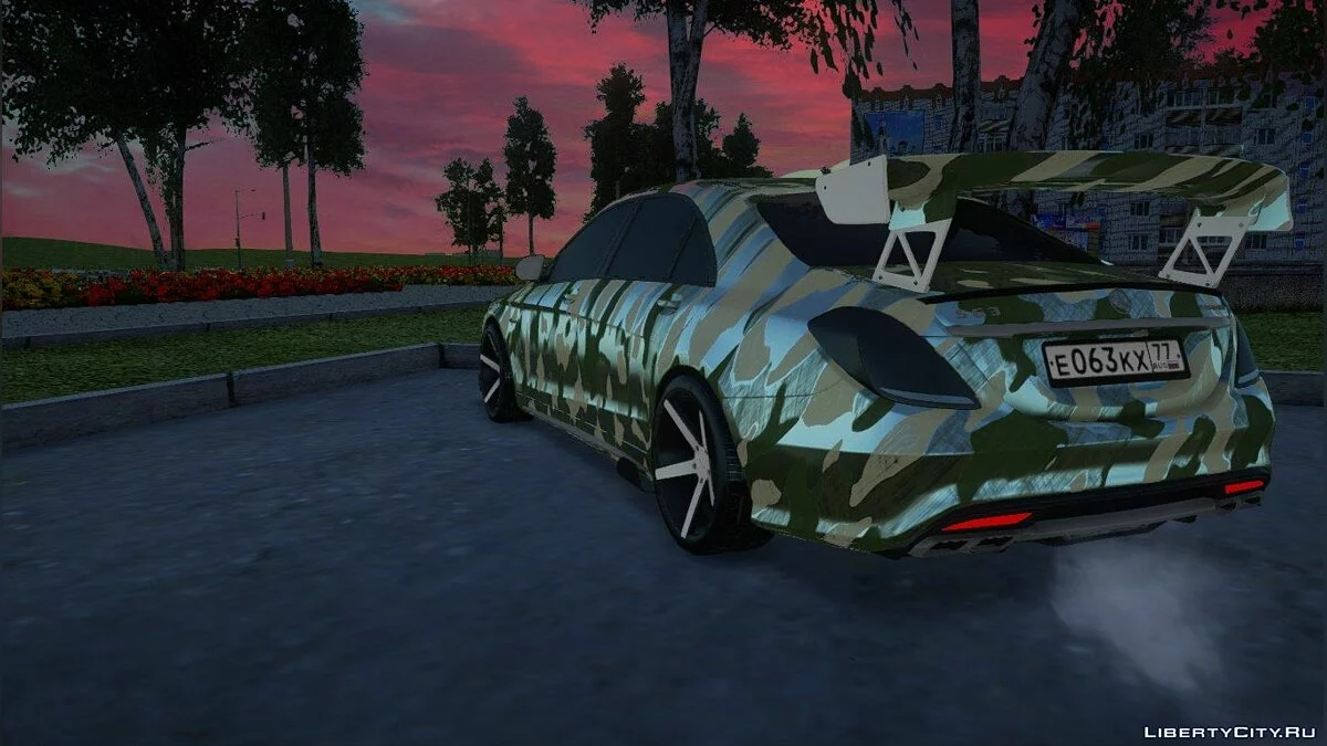 Mercedes-Benz S63 AMG Tuning / GTA San Andreas