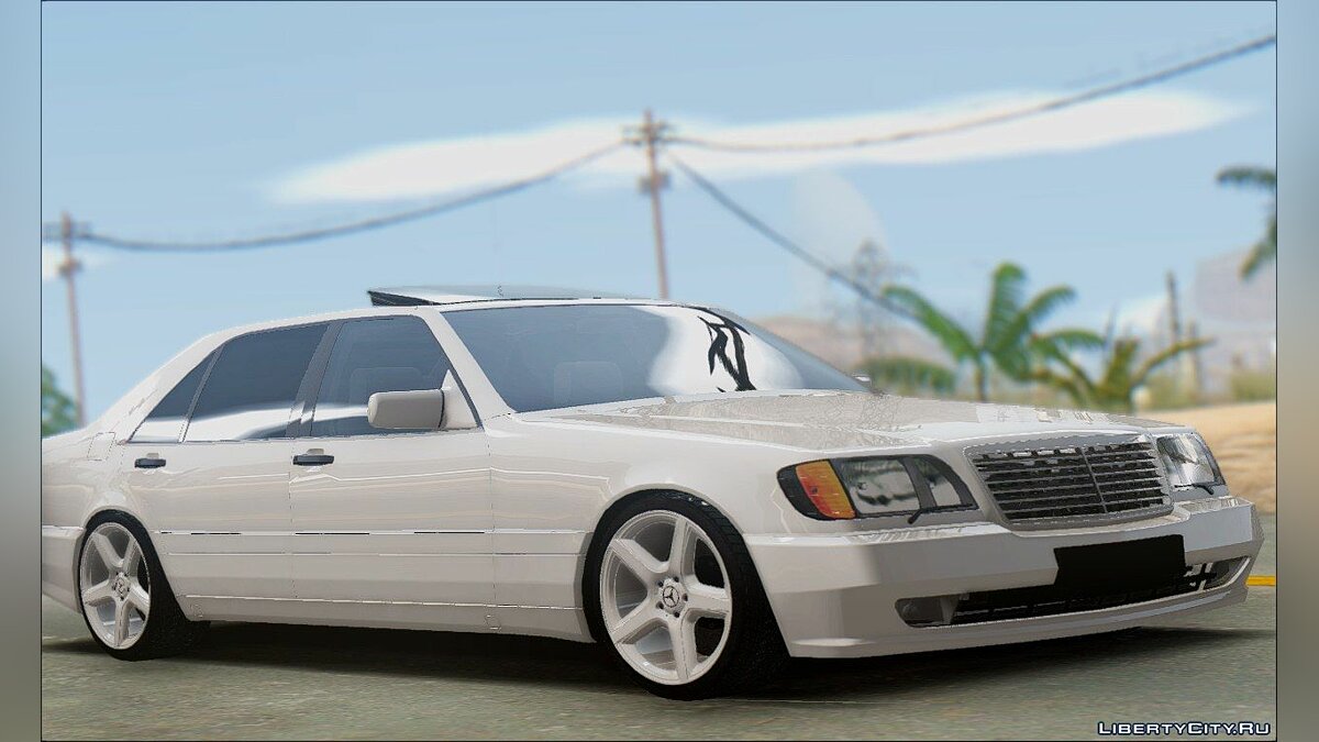 Скачать Mercedes-Benz W140 S600 TUNING для GTA San Andreas