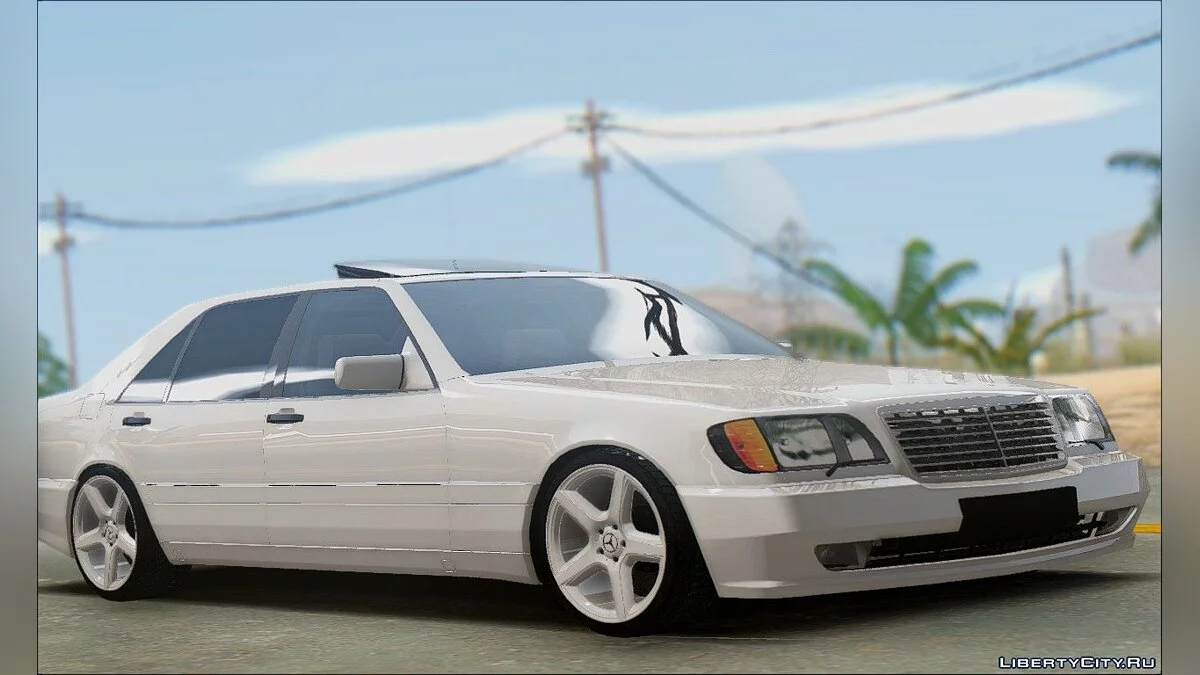 Mercedes-Benz W140 S600 TUNING / GTA San Andreas