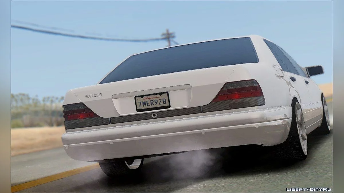 Mercedes-Benz W140 S600 TUNING / GTA San Andreas