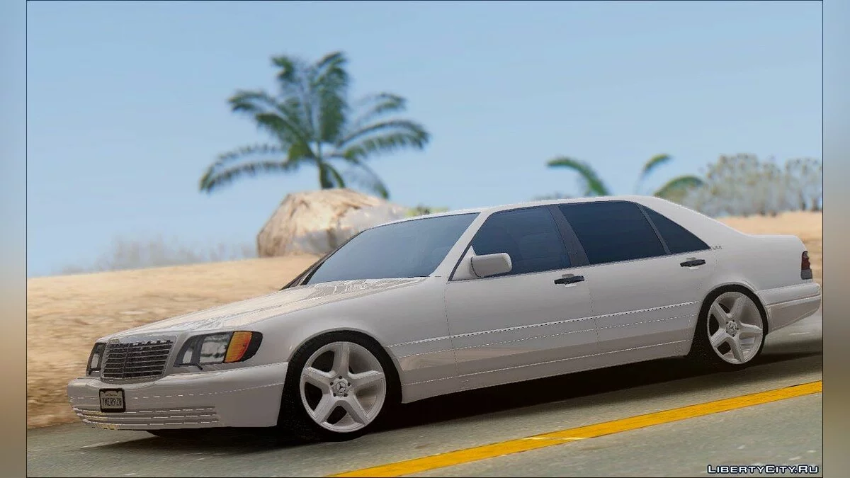 Mercedes-Benz W140 S600 TUNING / GTA San Andreas