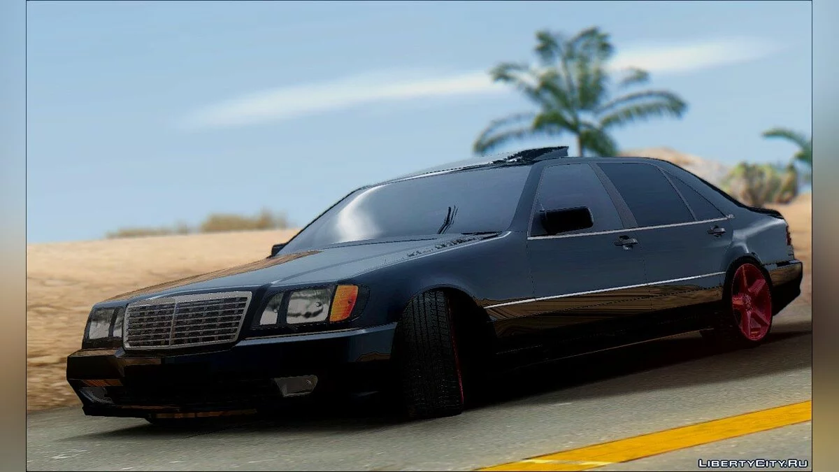 Mercedes-Benz W140 S600 TUNING / GTA San Andreas
