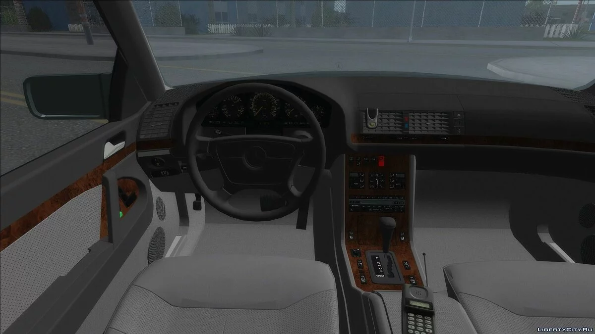 Mersedes-Benz W140 S600 / GTA San Andreas