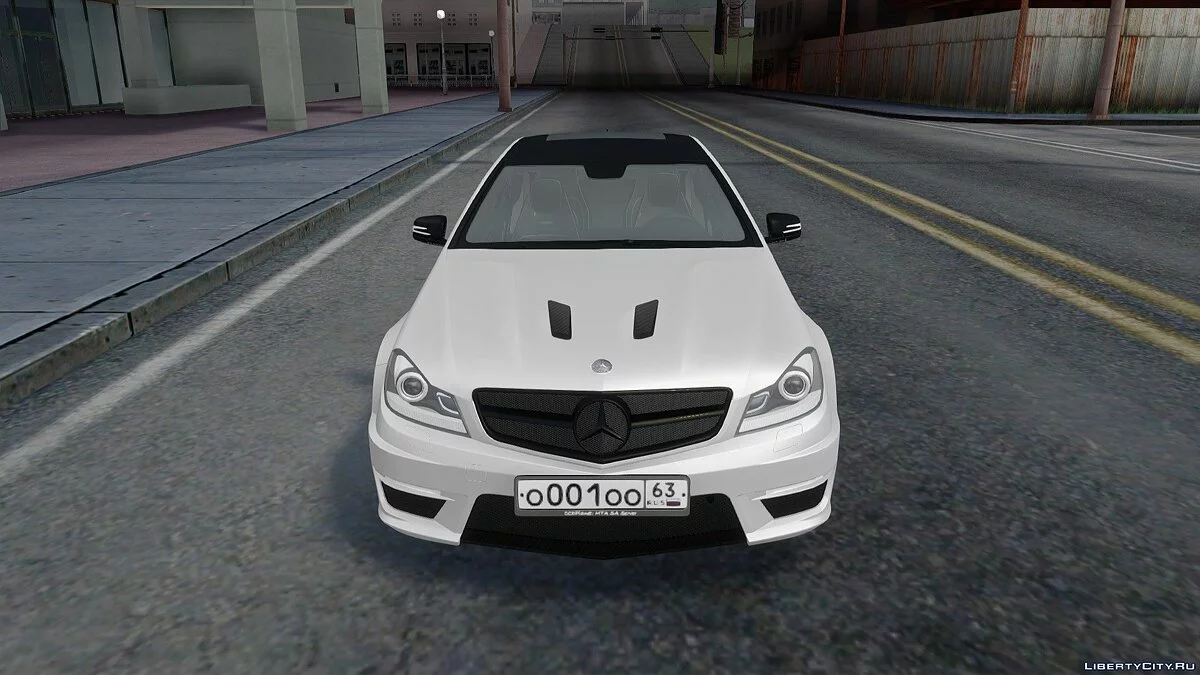 Mercedes-Benz C63 AMG Edition / GTA San Andreas