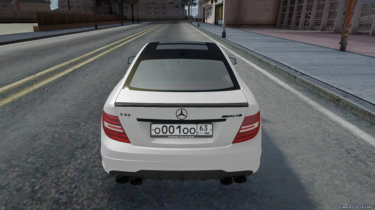 Mercedes-Benz C63 AMG Edition / GTA San Andreas