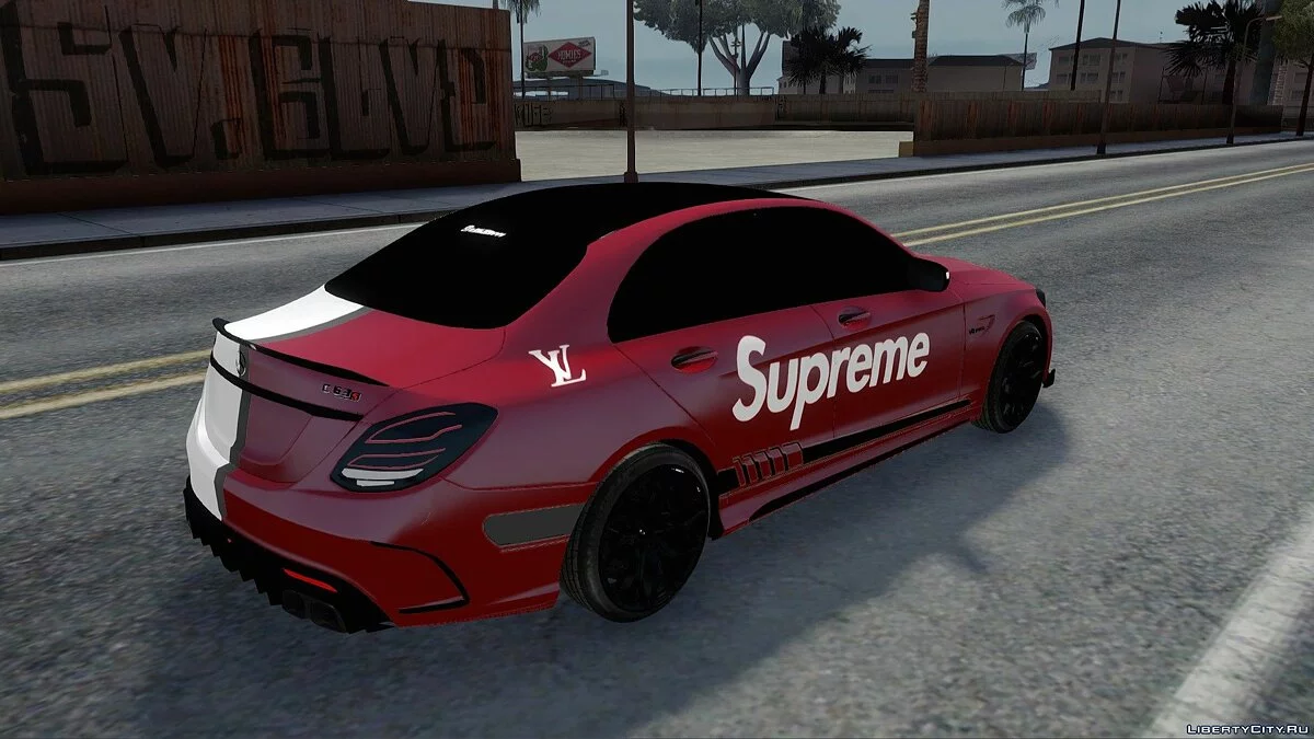 Mercedes-Benz C63S W205 AMG / GTA San Andreas