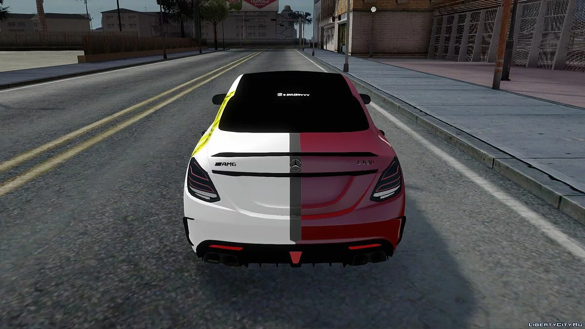 Mercedes-Benz C63S W205 AMG / GTA San Andreas