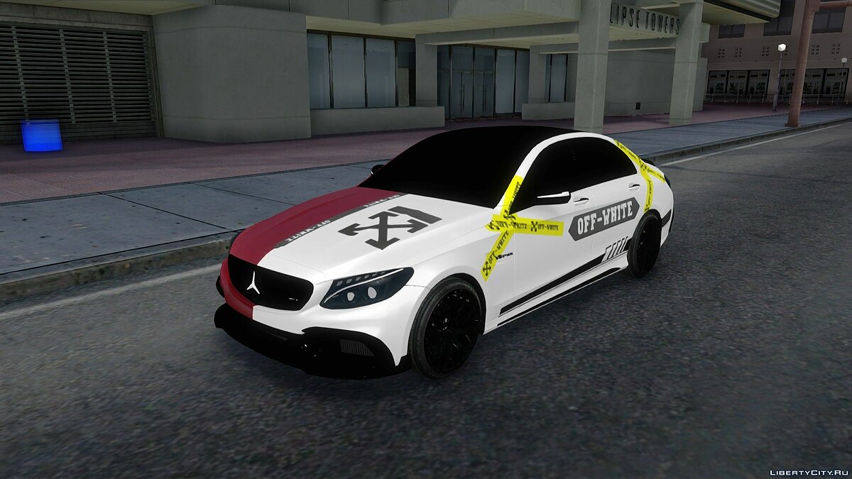 Скачать Mercedes-Benz C63S W205 AMG для GTA San Andreas