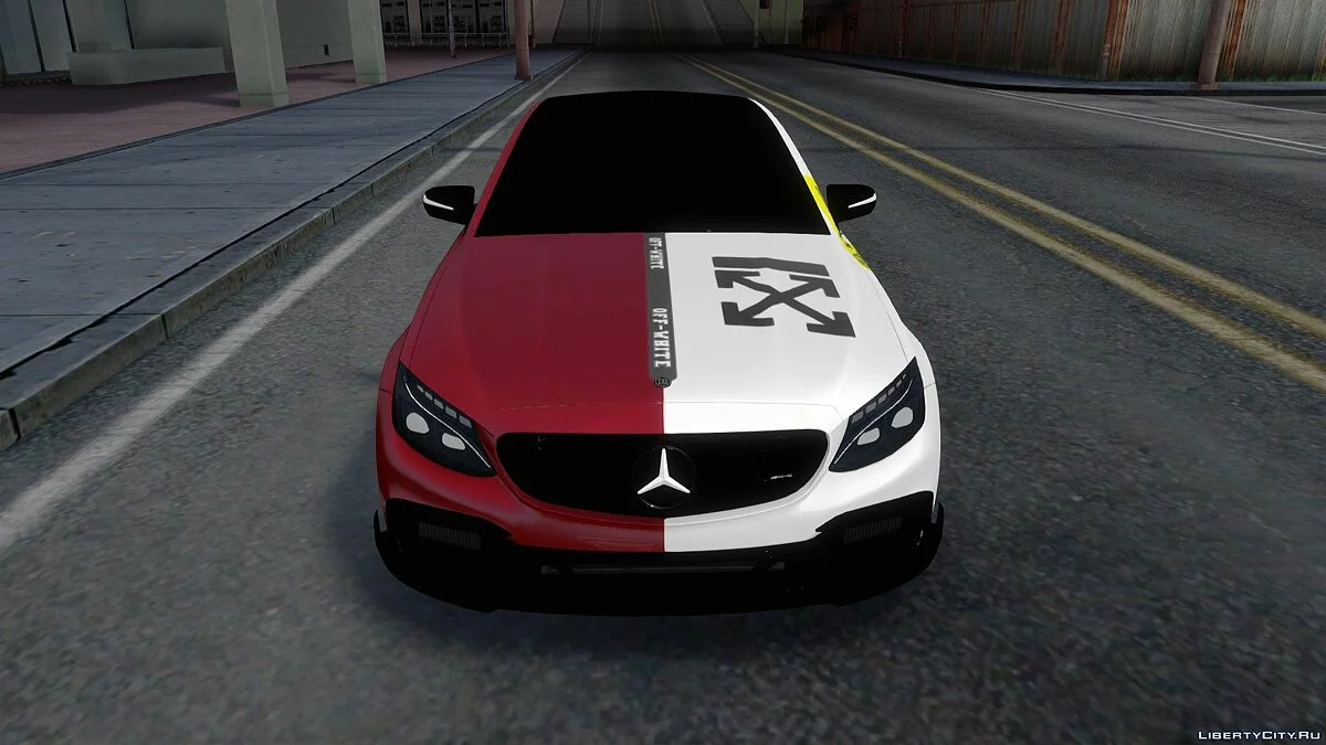 Mercedes-Benz C63S W205 AMG / GTA San Andreas