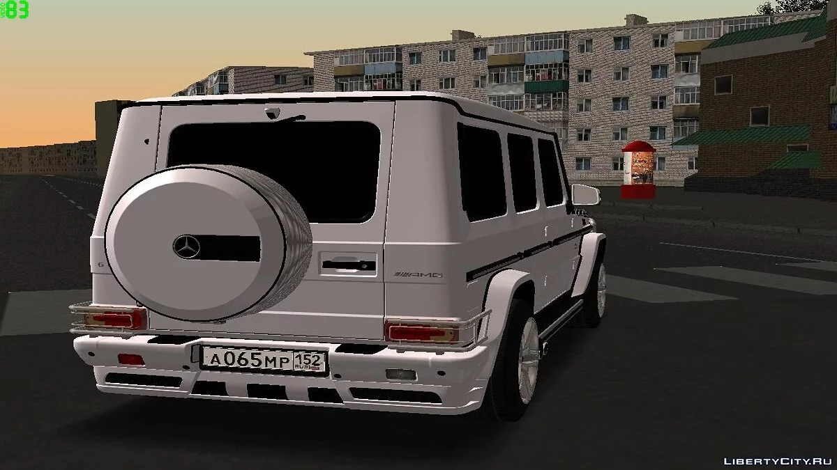 Mercedes-Benz G65 Hamann Body (IVF) / GTA San Andreas