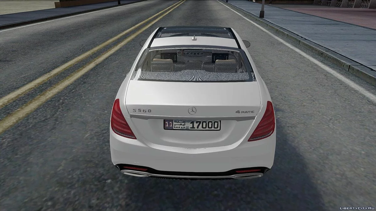 Mercedes-Benz S560 W222 4matic / GTA San Andreas